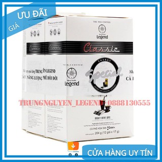 [Có tem] Cà  phê Trung Nguyên Legend Classic - Hộp 12 gói dài