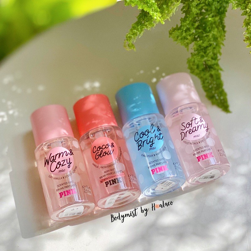 BODY MIST Xịt thơm toàn thân mini Bath body works Victoria’s Secret | Thế Giới Skin Care