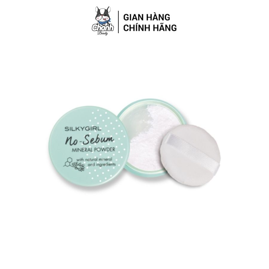 Phấn Phủ Dạng Bột Khoáng Silkygirl No-Sebum Mineral Powder 5g