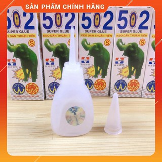 KEO DÁN SIÊU DÍNH HIỆU THUẬN TIẾN 502 HIỆU CON VOI