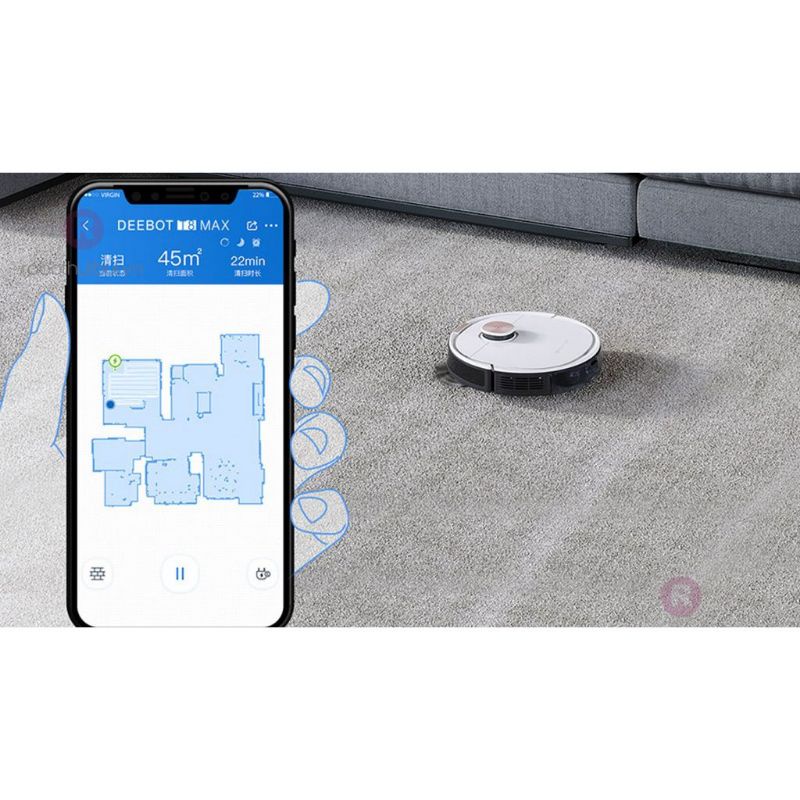 Robot hút bụi Ecovacs T8 Max Trí thông minh nhân tạo HÀNG NEW VÀ LIKE NEW