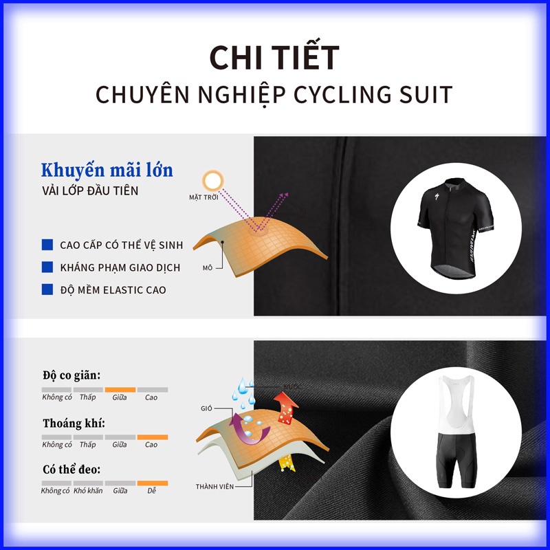 Đi xe đạp Mặc đồ đi xe đạp leo núi Bộ áo ngắn tay thoáng khí và khô nhanh với quần yếm