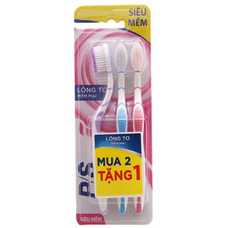 Bàn chải đánh răng PS siêu mềm 2+1