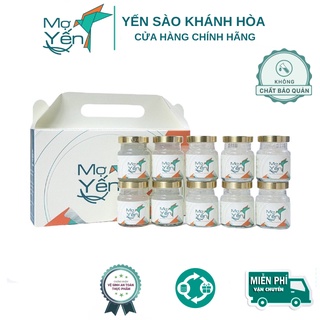 Combo mợ yến - chưng đường phèn - hàm lượng 12gr yến tươi nguyên chất chưng sẵn hũ 70ml