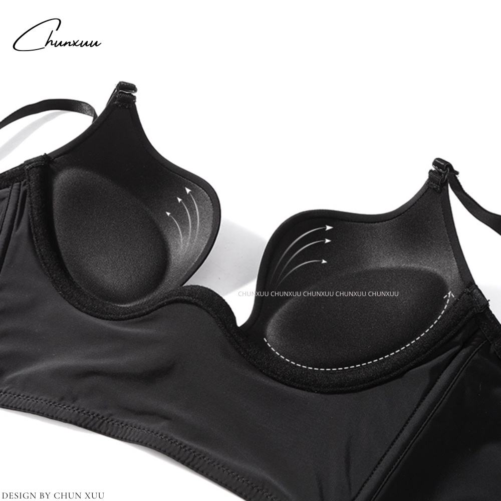 Áo lót nâng ngực có gọng mặc hở lưng ChunXuu vải su mát lạnh dây áo mặc nhiều kiểu -AV51