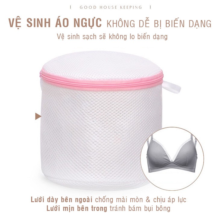 Túi lưới giặt quần áo cỡ lớn 50x60cm banbuongiagoc_92