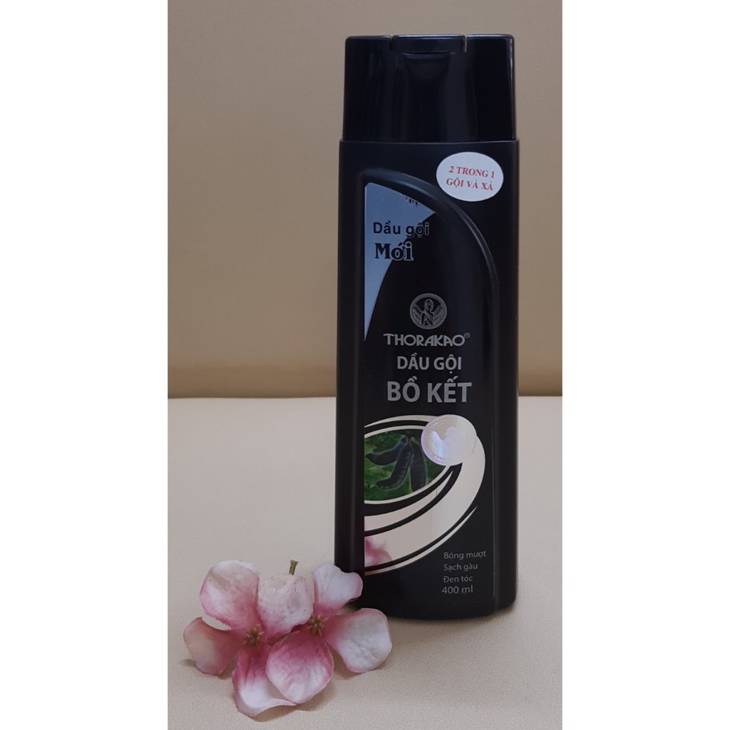 Dầu gội bưởi, bồ kết 400ml Thorakao