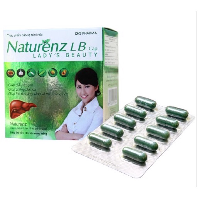 Giải độc gan Naturenz / Naturenz LB - Hộp 100 viên