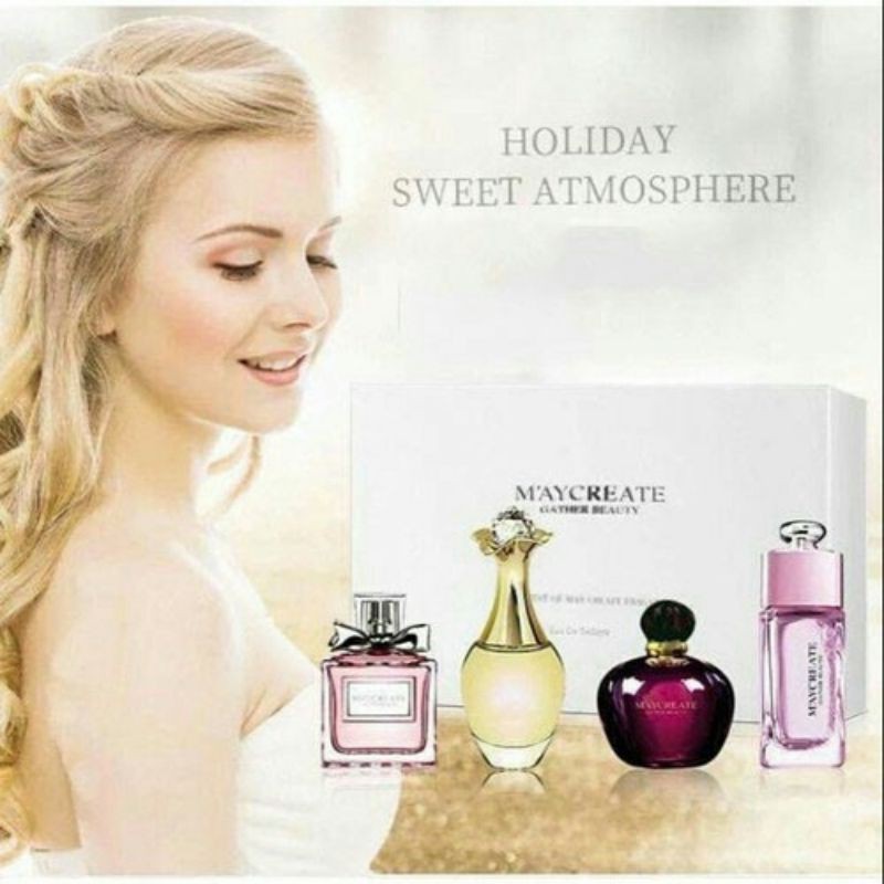 [Siêu phẩm] Set 4 chai nước hoa May Create cao cấp, siêu đẹp, siêu thơm, giữ mùi trên 5 tiếng (Shop Bảo Lâm) | BigBuy360 - bigbuy360.vn