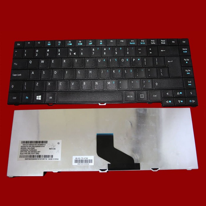 Bàn Phím Laptop Acer TravelMate 4750ZG 4750G 4750 4750Z 6495 6495G P243 P243-M 8473 8473G P643