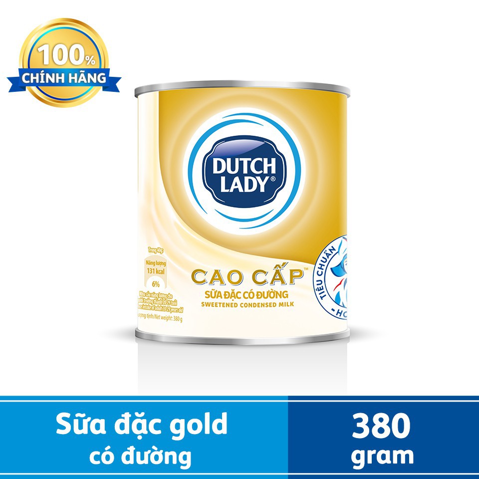 Sữa Đặc Có Đường Dutch Lady Gold Cao Cấp 380g