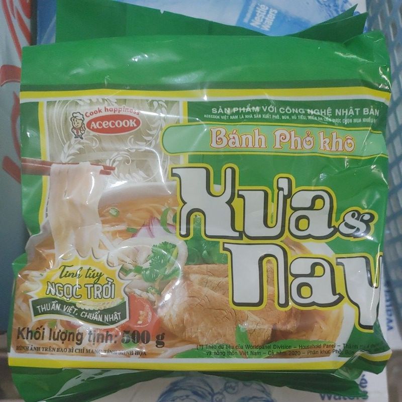 Bánh phở khô Xưa &amp; Nay gói 500g