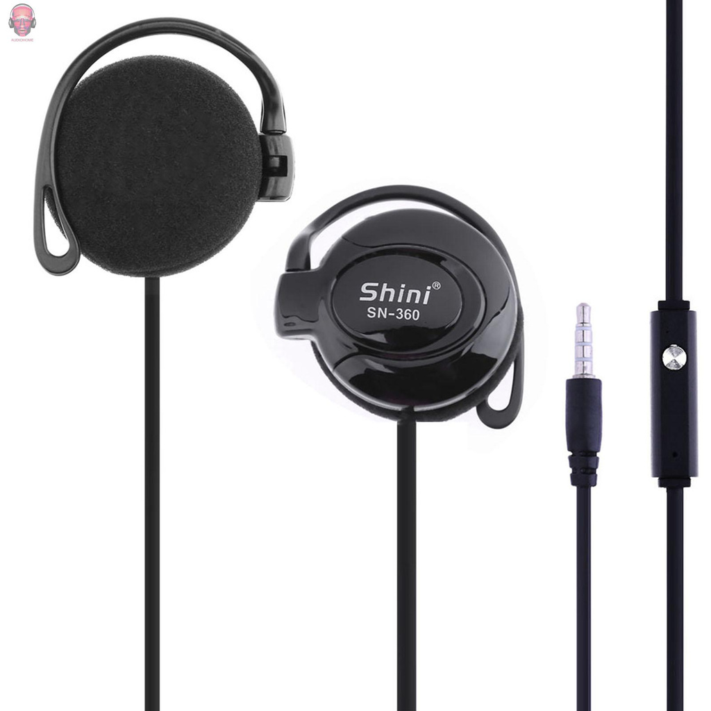 Tai Nghe Thể Thao Móc Tai Có Dây 3.5mm Au Shini Sn-360
