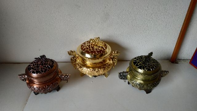 Lư trầm mini 15x15 cm