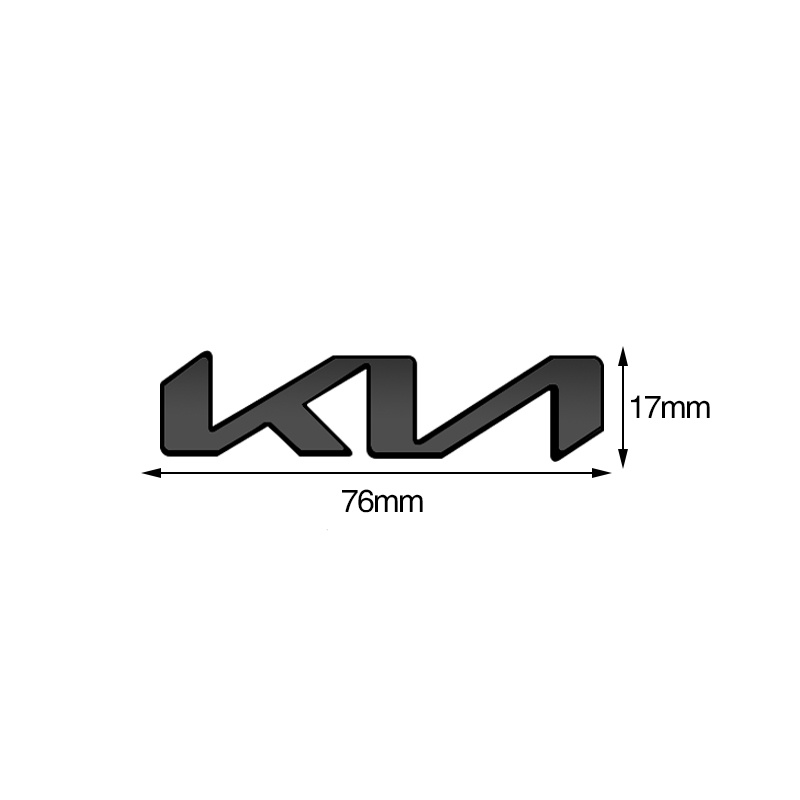 Logo Xe KIA Mẫu Mới Dán Đầu Và Đuôi Xe Ô Tô