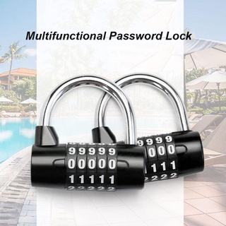 GONOVO  Password Padlock Sturdy Zinc Alloy Code Lock Key Safe Box Combination Lock
