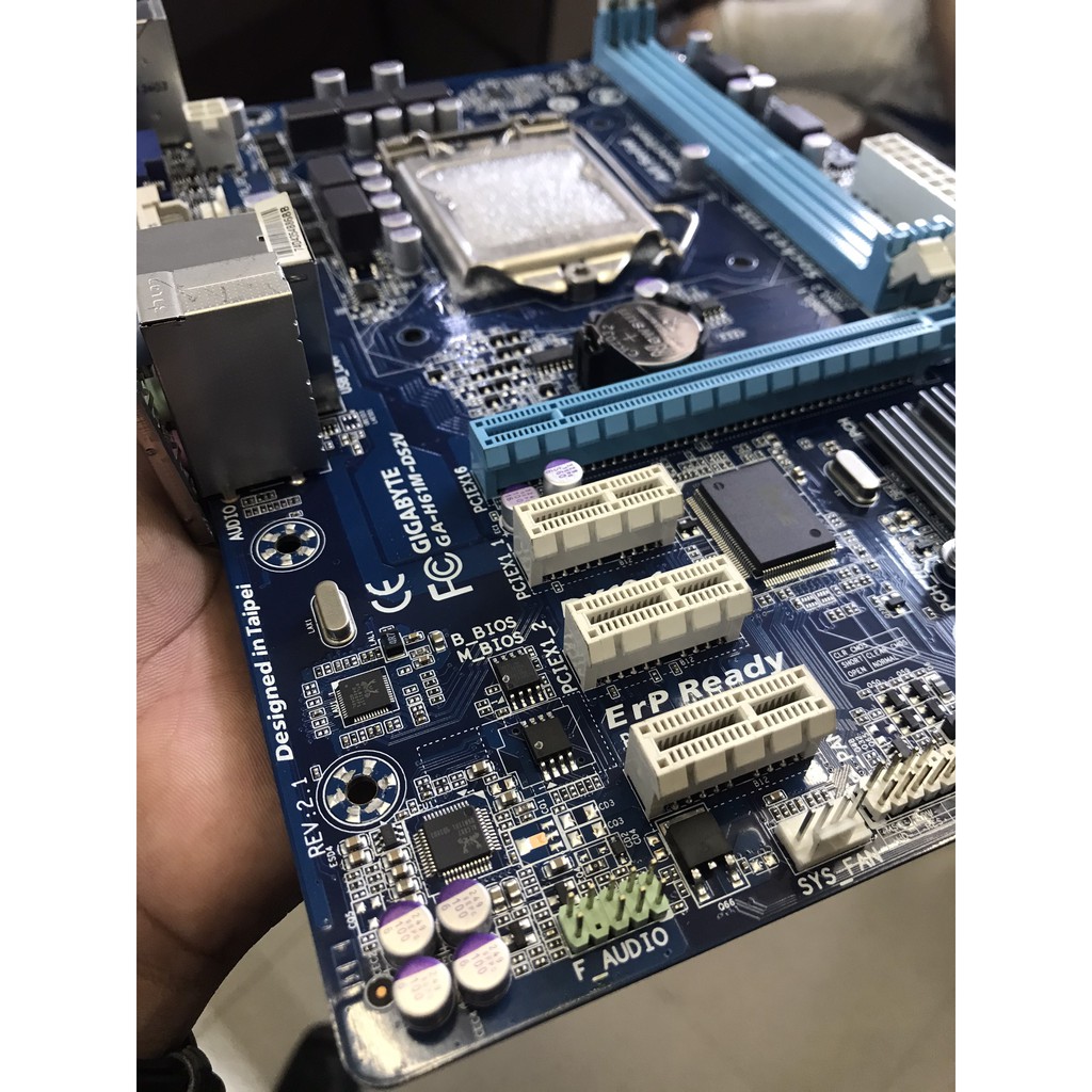 NEW - HOT - Mainboad Gigabyte H61DS2V Ver 2.1 date mới nhất, đẹp như mới | BigBuy360 - bigbuy360.vn