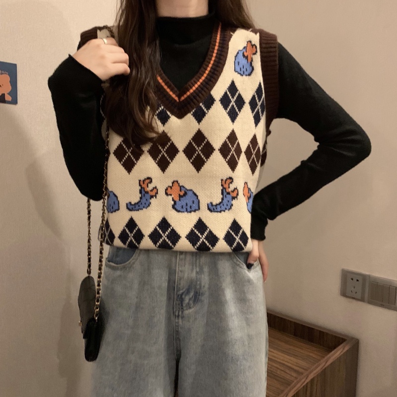 NRVP Áo KhoáC Cardigan Tay DàI Phong CáCh HàN QuốC