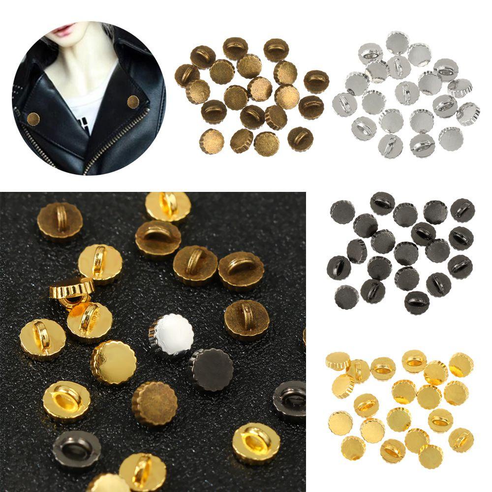 Set 20 / 40 Nút Tròn Gắn Thắt Lưng Cho Búp Bê DIY