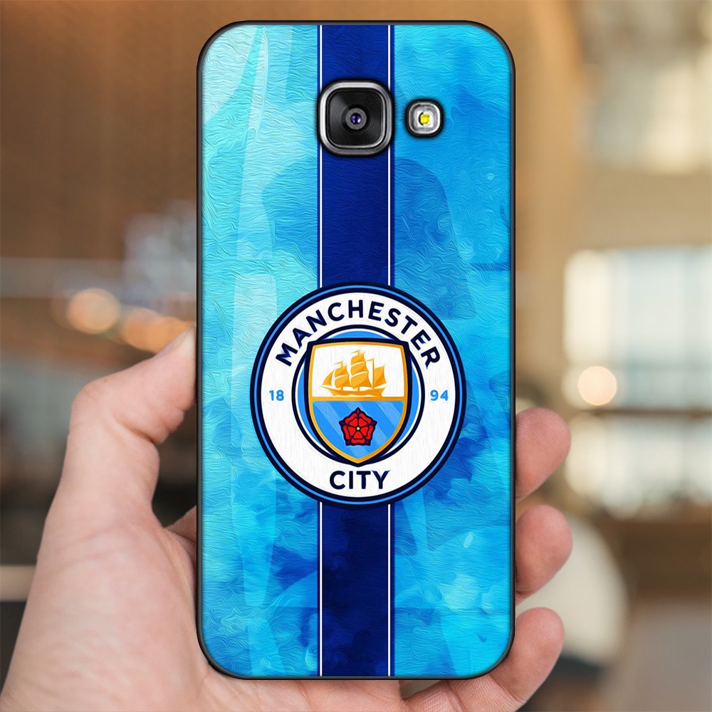 Ốp lưng Samsung A3 2016, A5 2016, A7 2016 viền đen in hình Manchester City MC