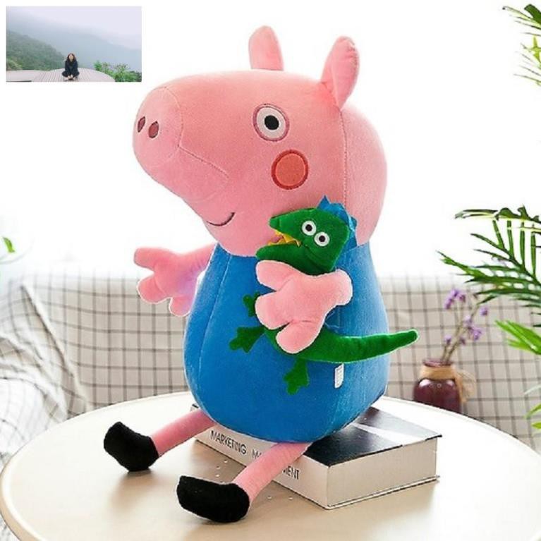 Gấu bông ,heo peppa đáng yêu nghộ nghĩnh 25cm