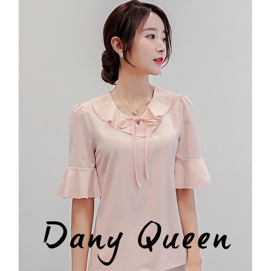 Áo sơ mi công sở nữ trẻ trung, năng động. Chất liệu mát không bị nhăn