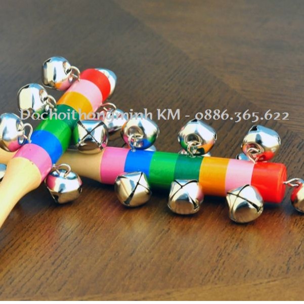 Xúc xắc gỗ cầu vồng cho bé| Đồ chơi cho trẻ sơ sinh