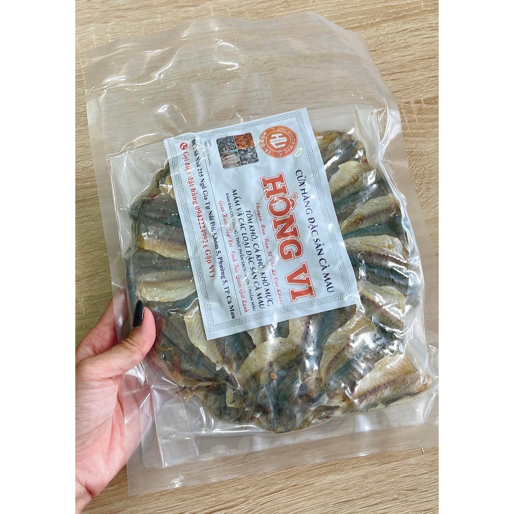 KHÔ CÁ CHỈ VÀNG GHÉP BÔNG