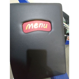 quyển menu bìa da cỡ a4