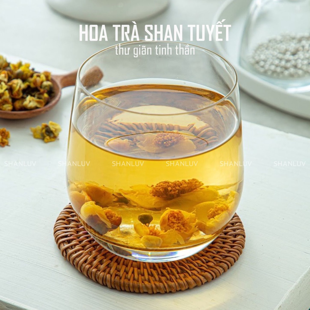 Trà Hoa Shan Tuyết Cổ Thụ 300 Tuổi Hà Giang SHANLUV 8gr Thanh Khiết Hương Thảo Mộc Chống Lão Hóa | BigBuy360 - bigbuy360.vn