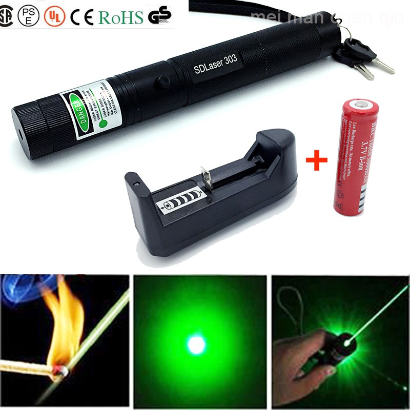 ​Đèn laser màu xanh Green laser pointer