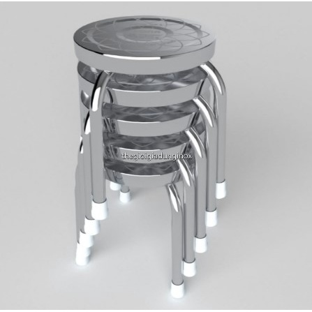 Ghế đẩu inox DONA S