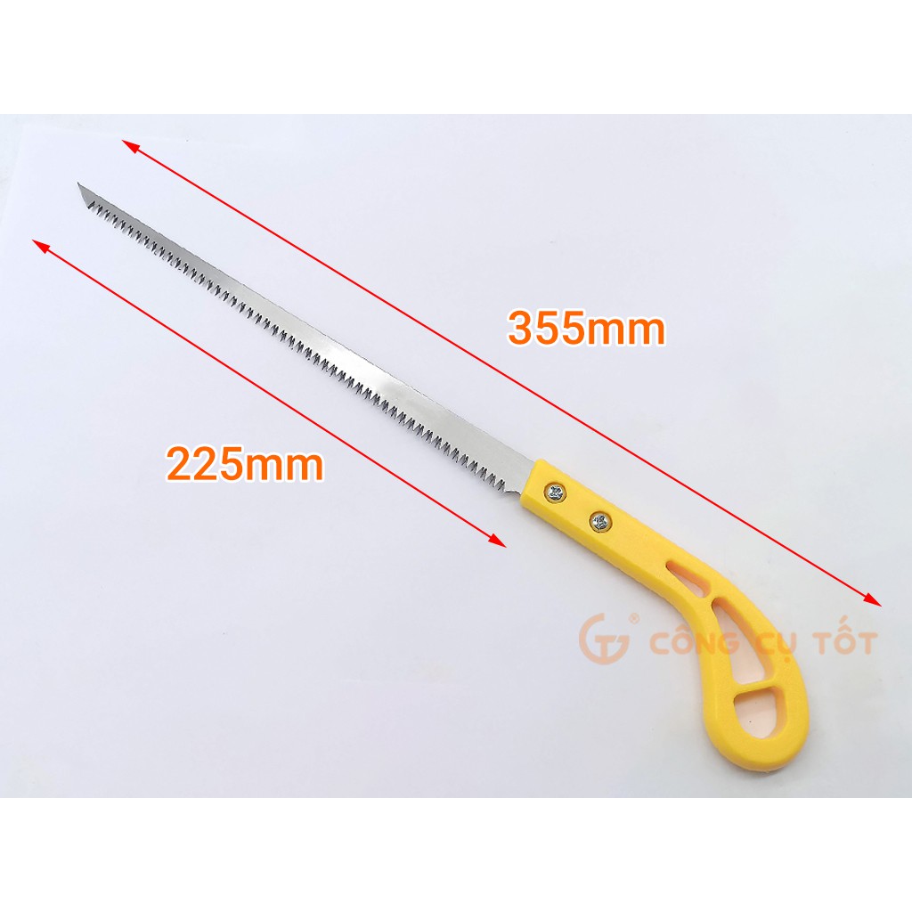 Cưa thạch cao 225mm cán nhựa vàng