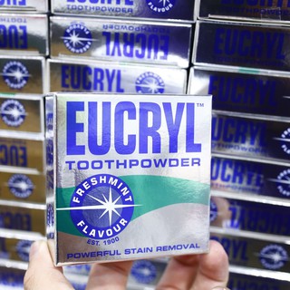 Bột Tẩy Trắng Răng Eucryl Toothpowder (50g)