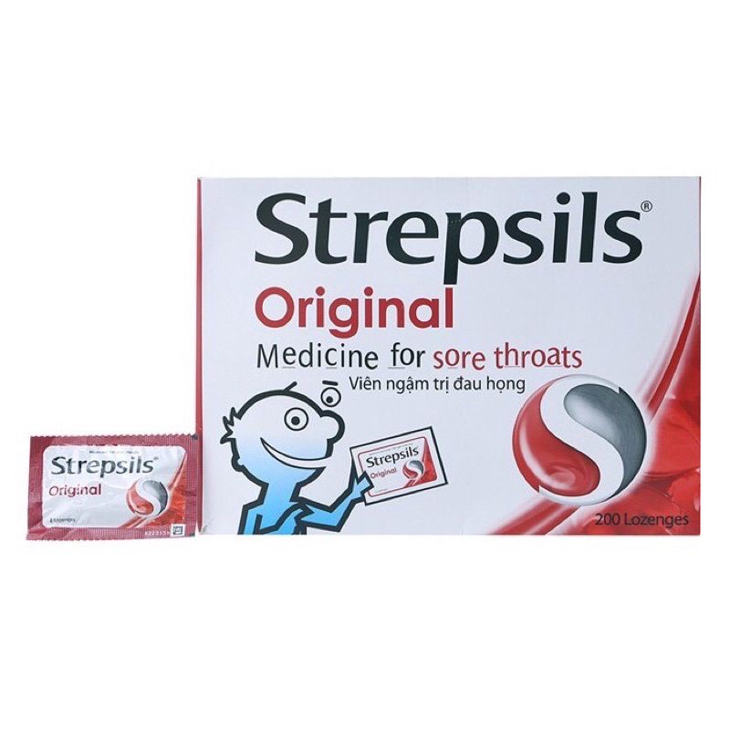 Viên ngậm Strepsils
