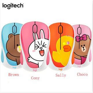 Logitech Chuột máy tính không dây kiểu dáng dễ thương Logitech
