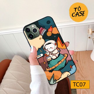Ốp lưng điện thoại in hình vũ trụ dành cho iphone