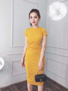 Váy body buộc eo