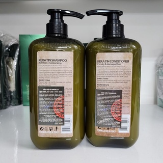 DẦU GỘI XẢ D'ANGELLO KERATIN 500ml - 800ML