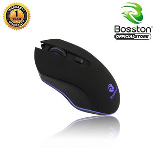 Chuột chuyên game 6D Bosston GM600 Led đa màu bắt mắt - Hãng phân phối chính thức