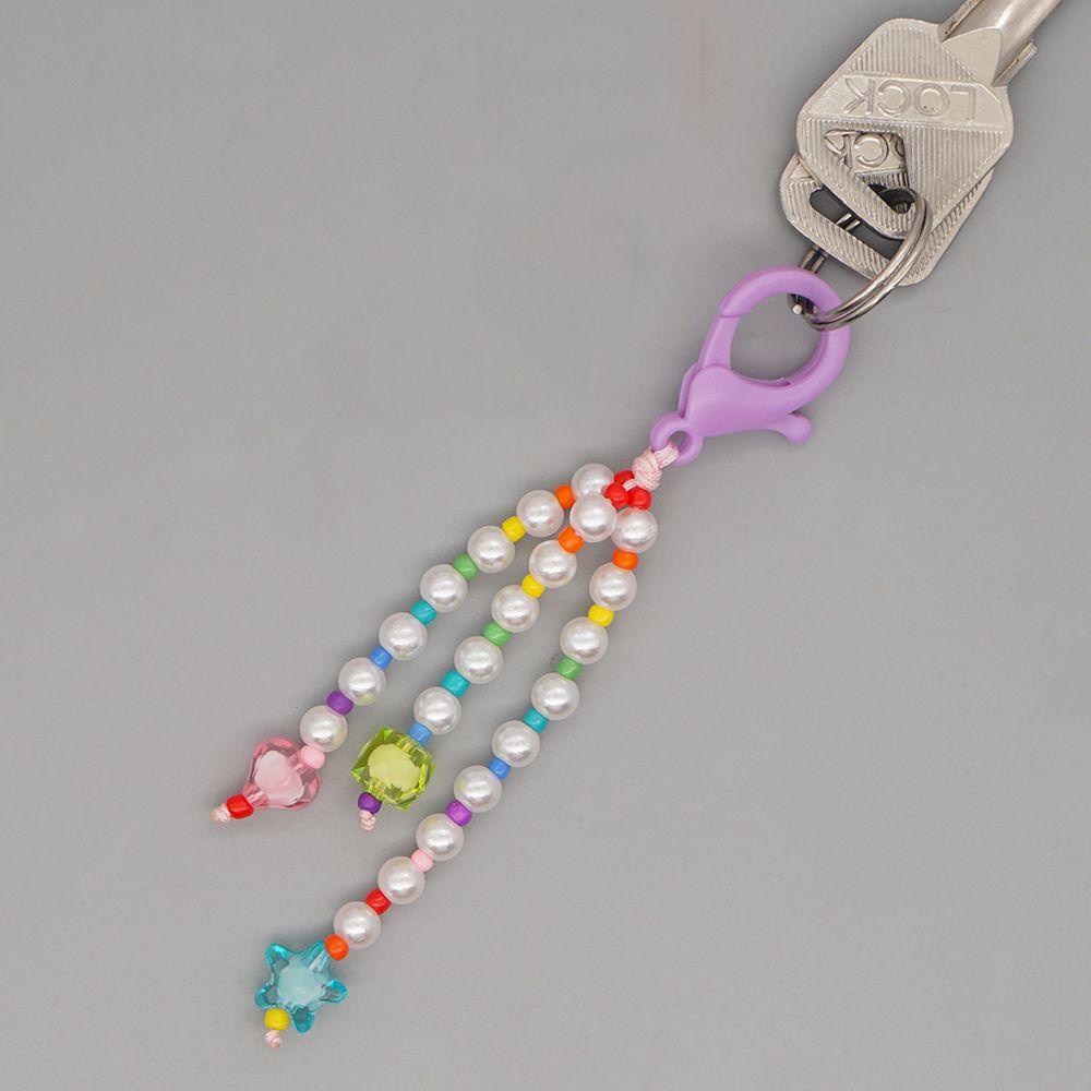 Móc Chìa Khóa Đính Hạt Dễ Thương