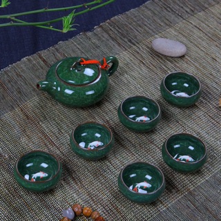 [SALE 10%] Bộ ấm chén trà hình cá 3D