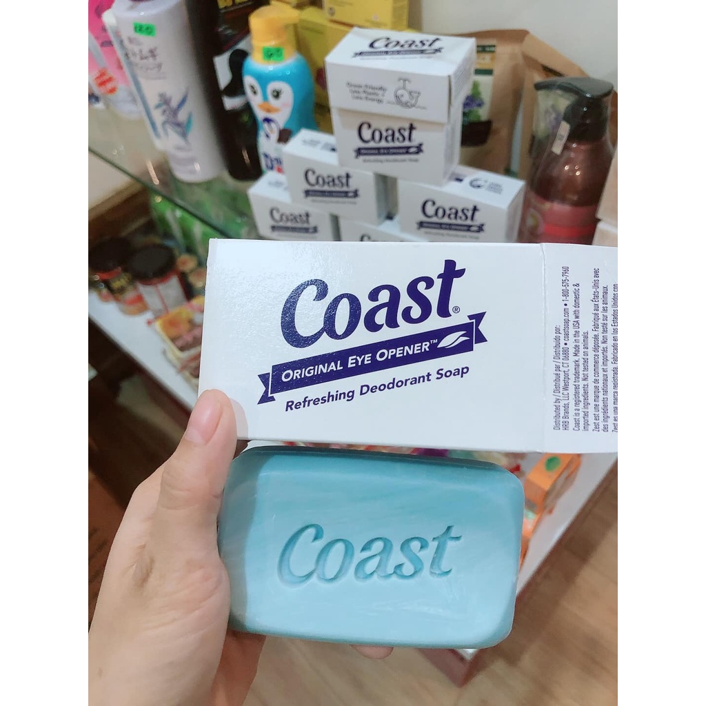 Xà bông cục Coast, Classic Scent Refreshing Deodorant Soap, 113g