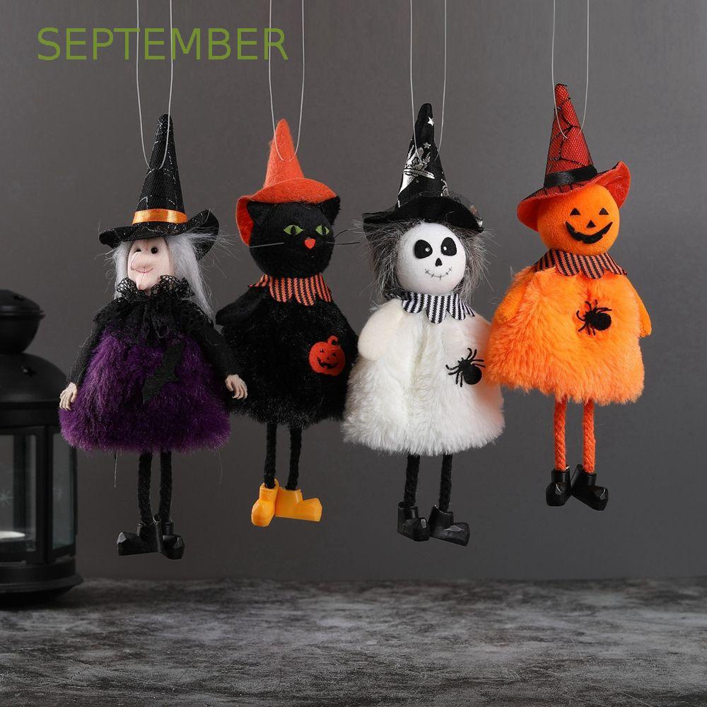 Phụ Kiện Trang Trí Halloween Hình Chú Mèo Đen Dễ Thương