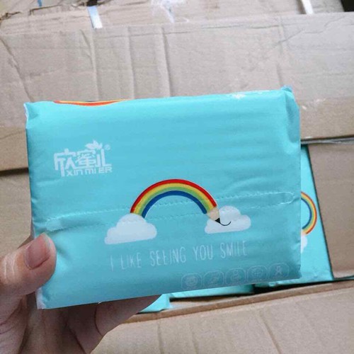 GIẤY ĂN CẦU VỒNG XIN MIER .Lẻ 1 Gói Dùng Thử [Hàng Loại 1] HBQ.KIDS