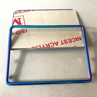 Bộ Khung ép biển số 7 màu full đồ cho xe máy, xe đạp điện, xe máy điện chất chơi