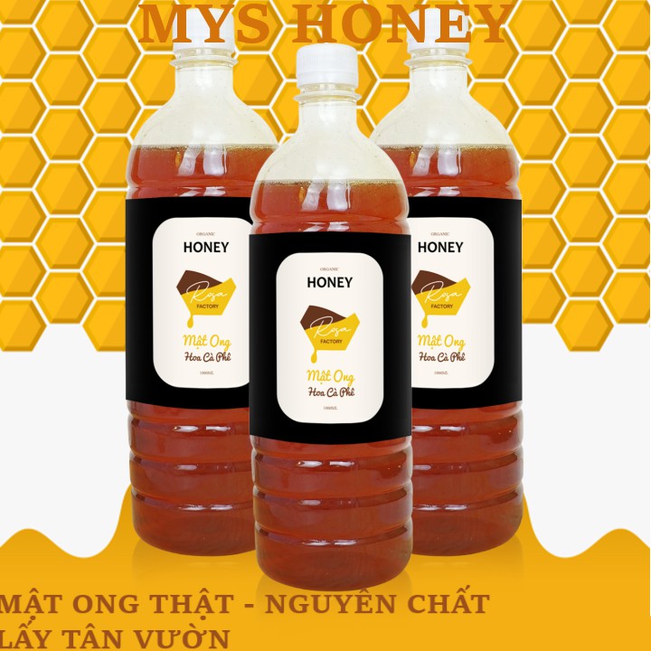 Mật Ong  Hoa Cà Phê Nguyên Chất 250ml Mật ong thật Mys Honey