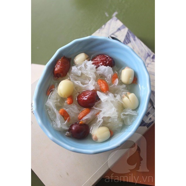 Nấm Tuyết 100.GRAM - NGÂN NHĨ TRẮNG HÀNG CẮT SẴN ( NẤU SÚP - NẤU CHÈ... )