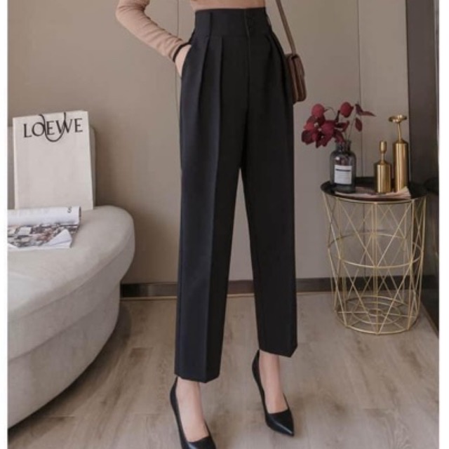 QUẦN TÂY CÔNG SỞ, QUẦN BAGGY PHONG CÁCH HÀN CHẤT ĐẸP