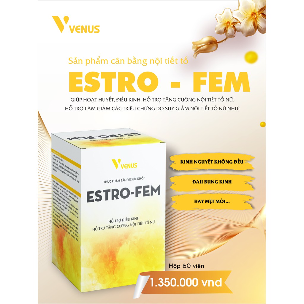 ESTRO FEM - CÂN BẰNG NỘI TIẾT TỐ